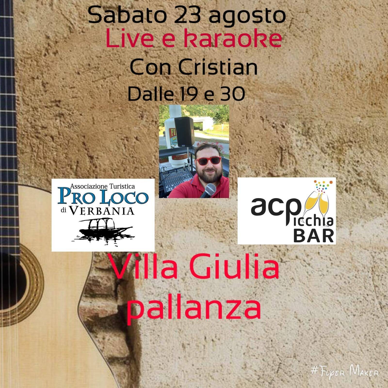 Immagine: LIVE & KARAOKE CON CRISTIAN