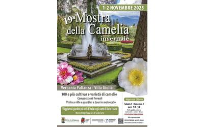 Immagine: Locandina Mostra della Camelia 2025