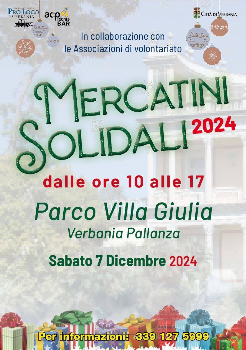 Immagine: Mercatini Solidali 07 12 24