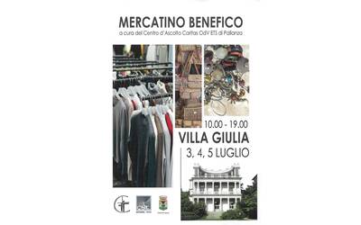 Mercatino Benefico luglio 2026