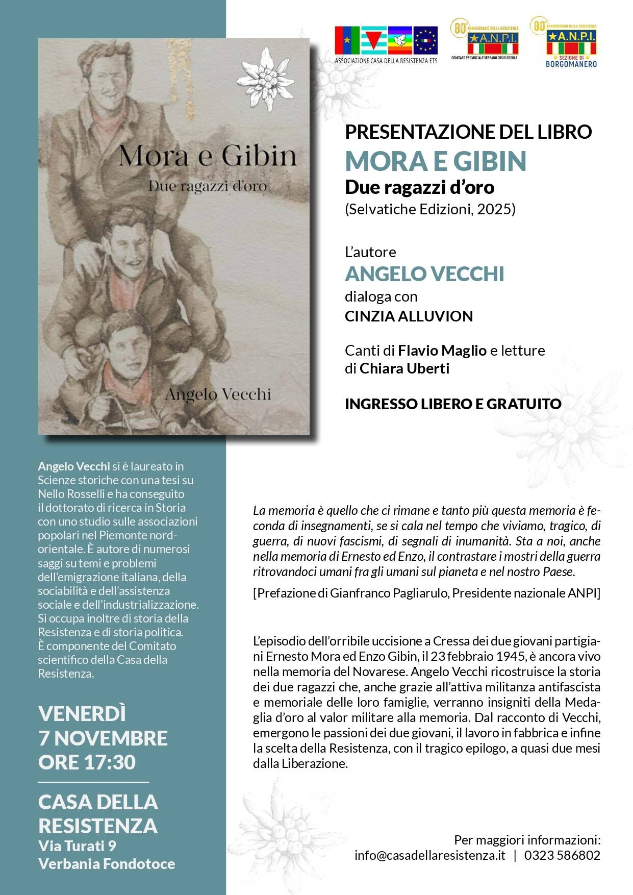 Mora e Gibin.  Due ragazzi d'oro