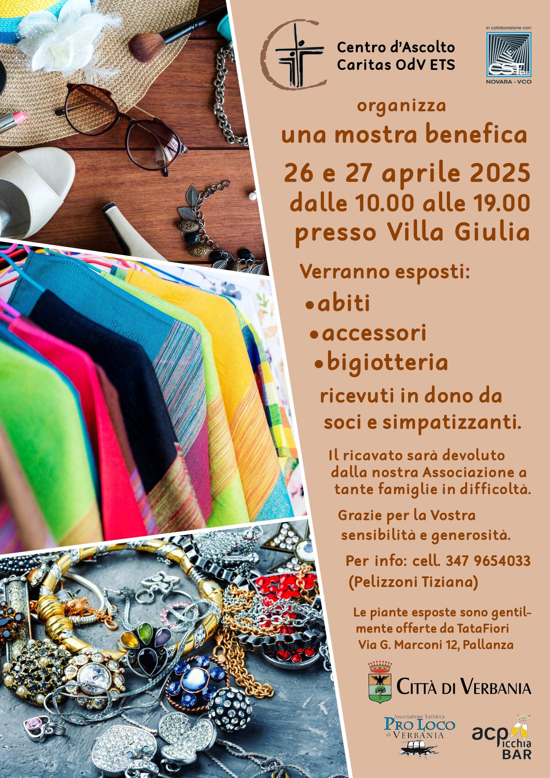 Mostra benefica a Villa Giulia