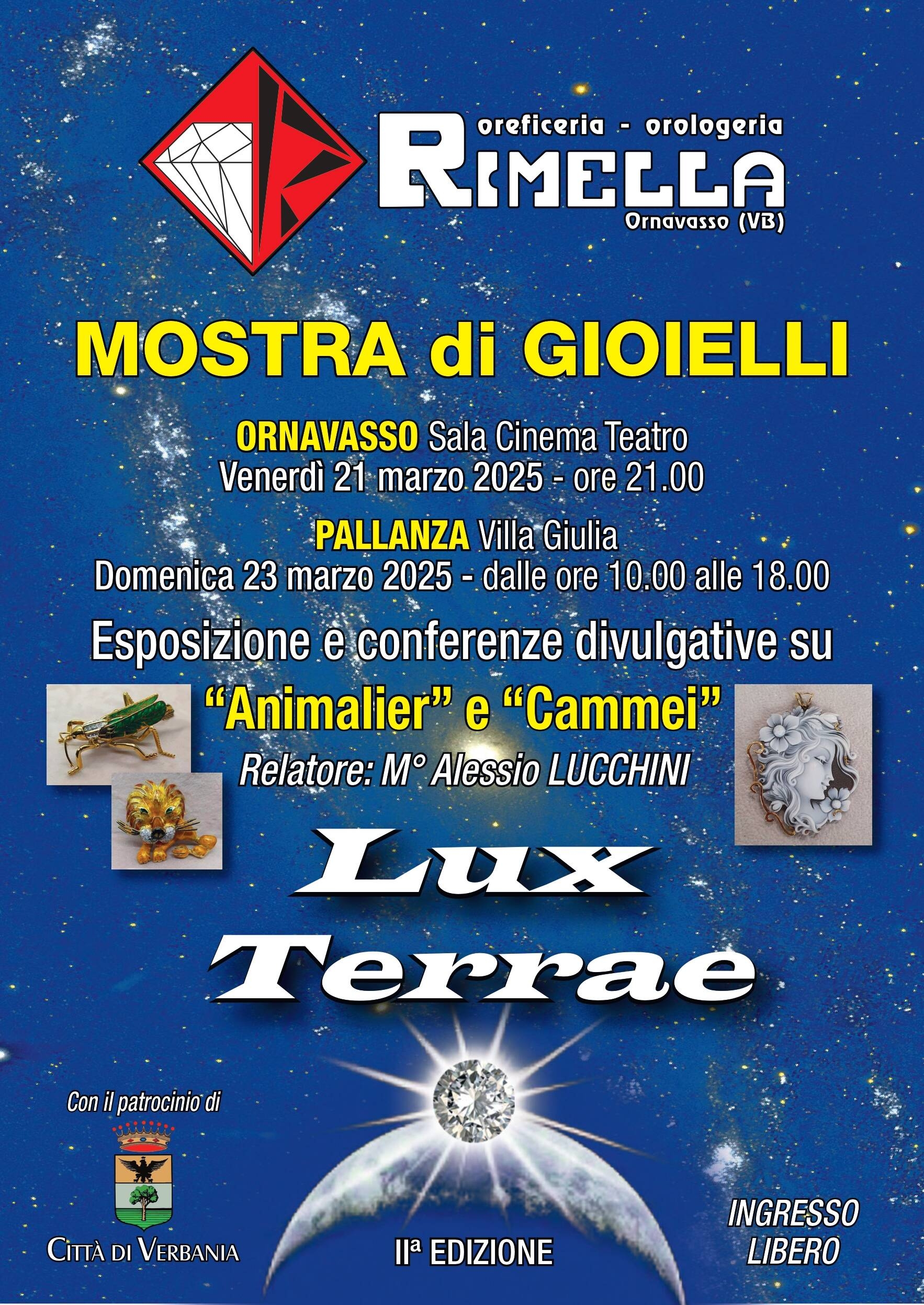 Mostra di gioielli a Villa Giulia