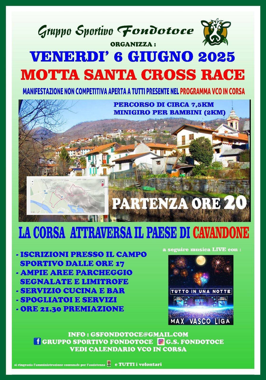 Motta Santa Cross Race