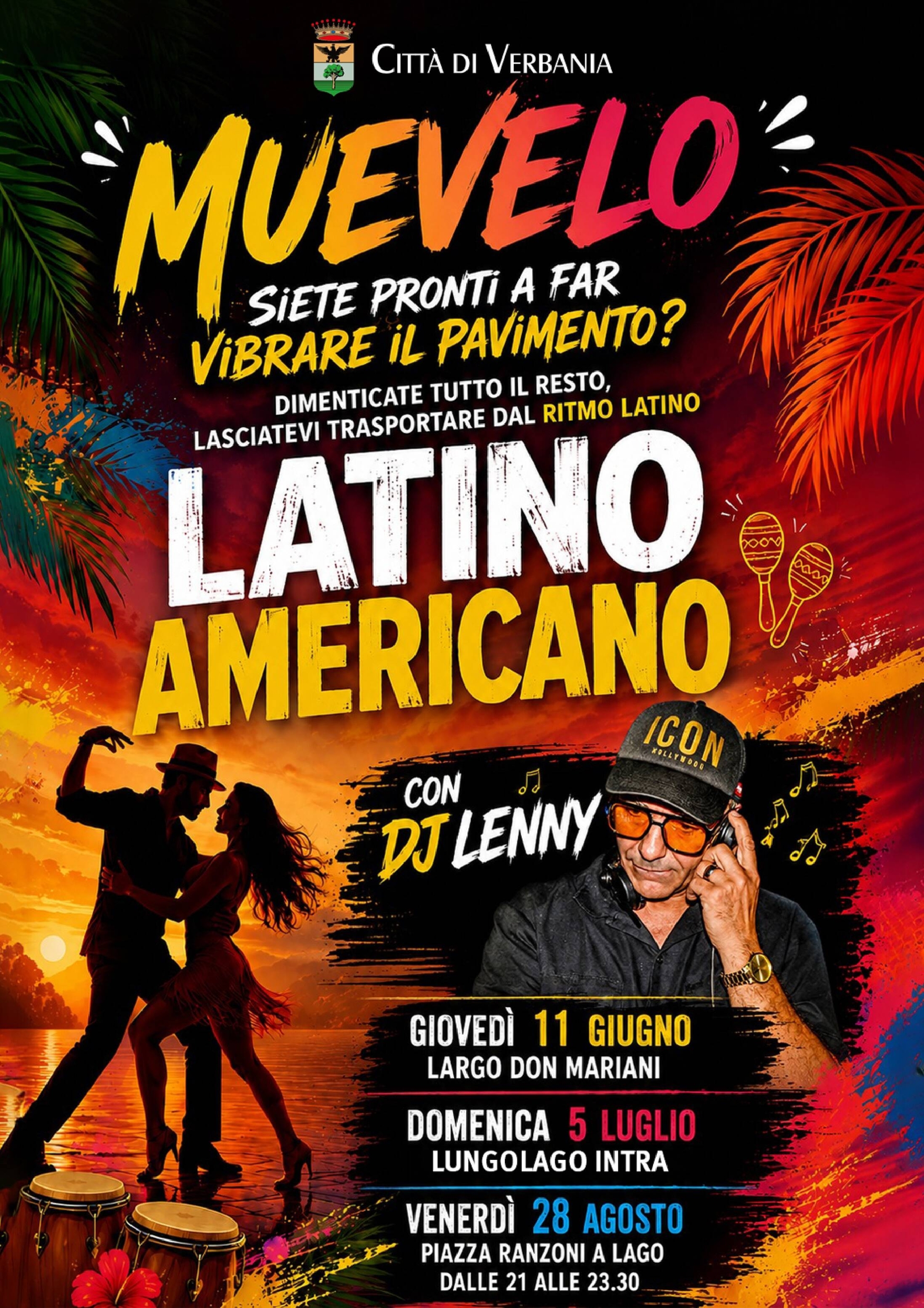 Immagine: MUEVELO - Ritmo Latino sotto le stelle 