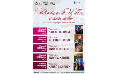 Musica in Villa e non solo - Vai col liscio ottobre 2025