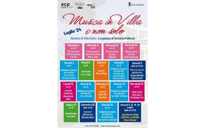 Immagine: Musica in Villa luglio 2024