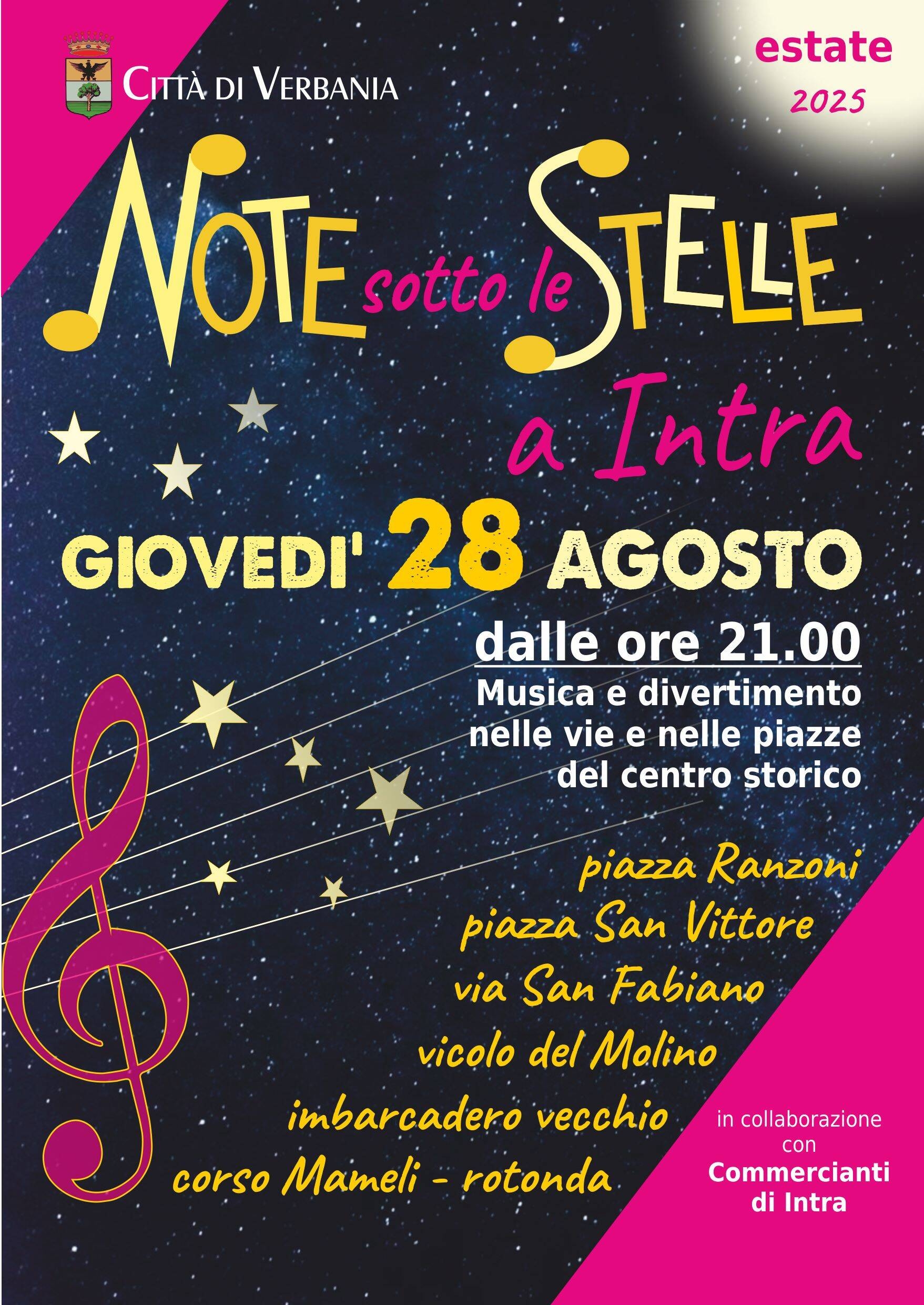Note sotto le stelle 28 08