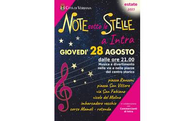 Note sotto le stelle 28 08