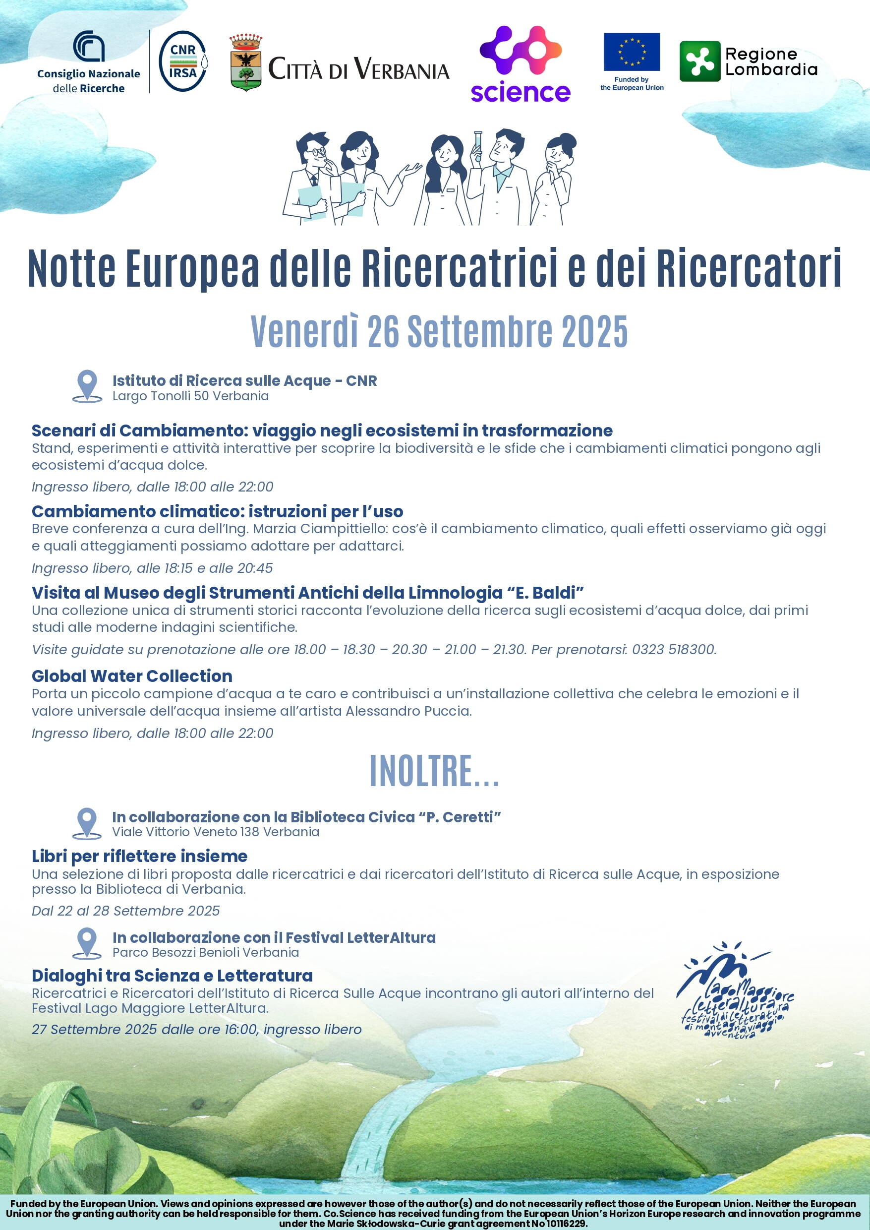 Notte Europea delle Ricercatrici e dei Ricercatori 2025