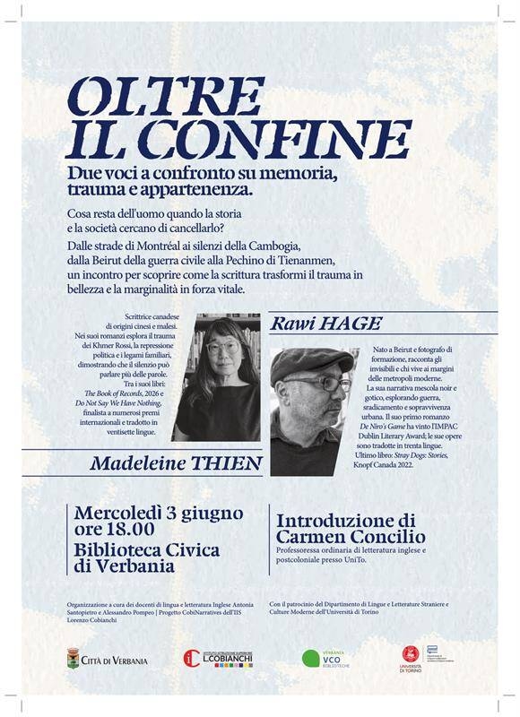 Oltre il confine. Due voci a confronto su memoria, trauma e appartenenza
