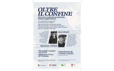 Oltre il confine. Due voci a confronto su memoria, trauma e appartenenza
