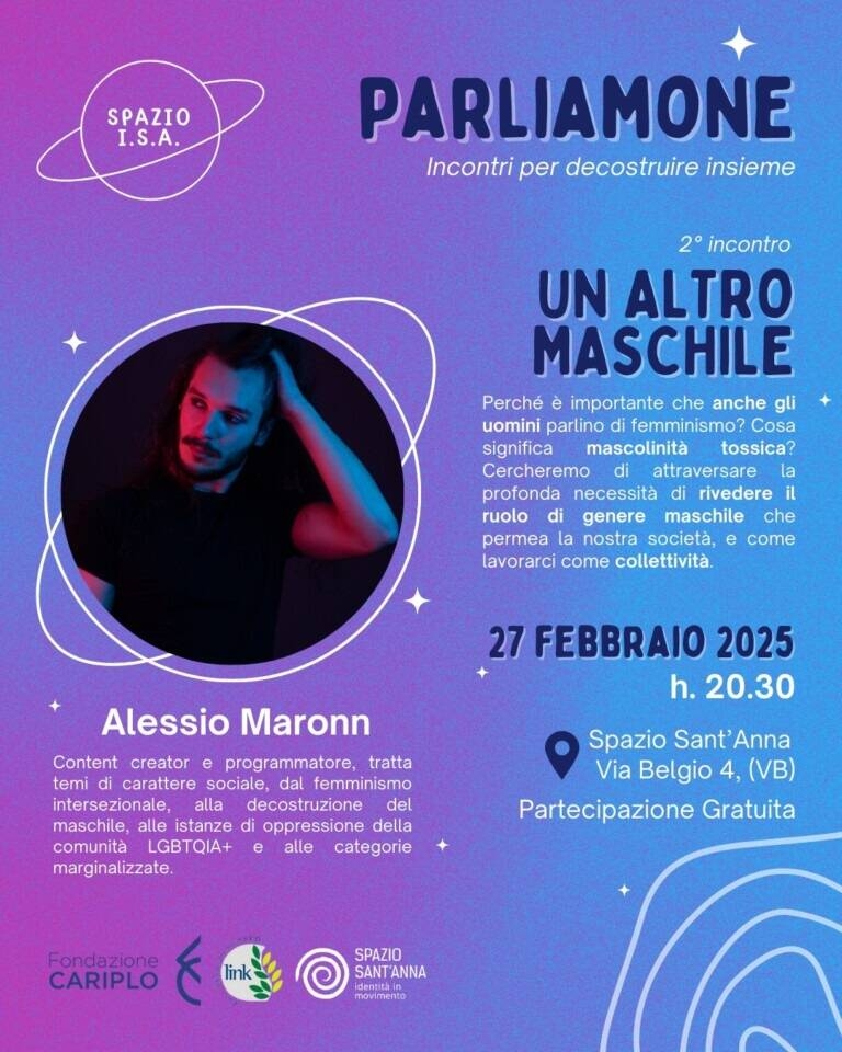 Parliamone - Un altro maschile