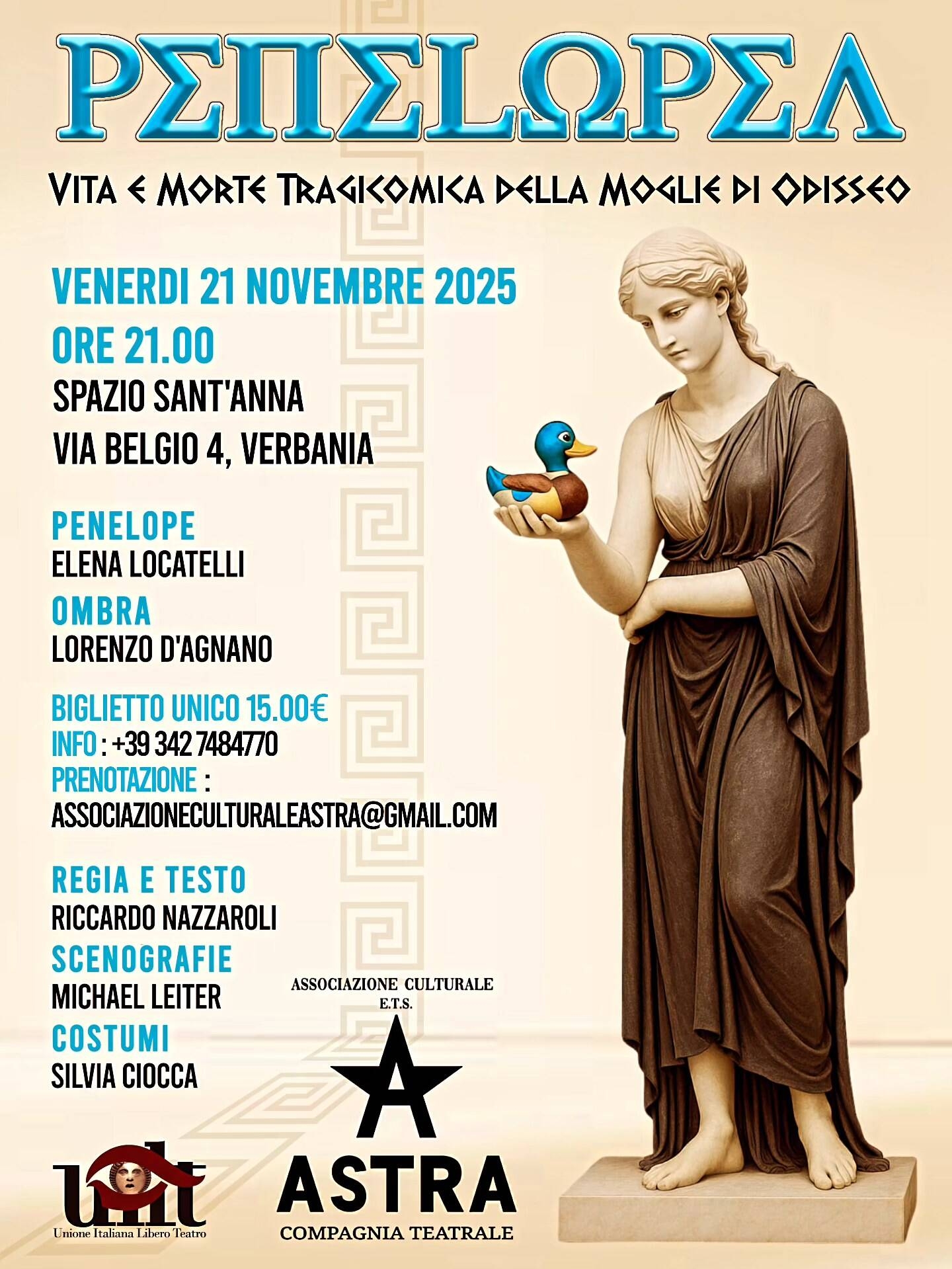 Penelopea -  Vita e morte tragicomica della moglie di Odisseo