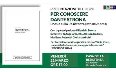 Per conoscere Dante Strona. Poesie sulla Resistenza