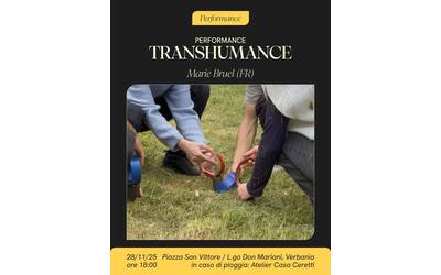 Performance "Transhumance" di Marie Bruel | CROSS Residence