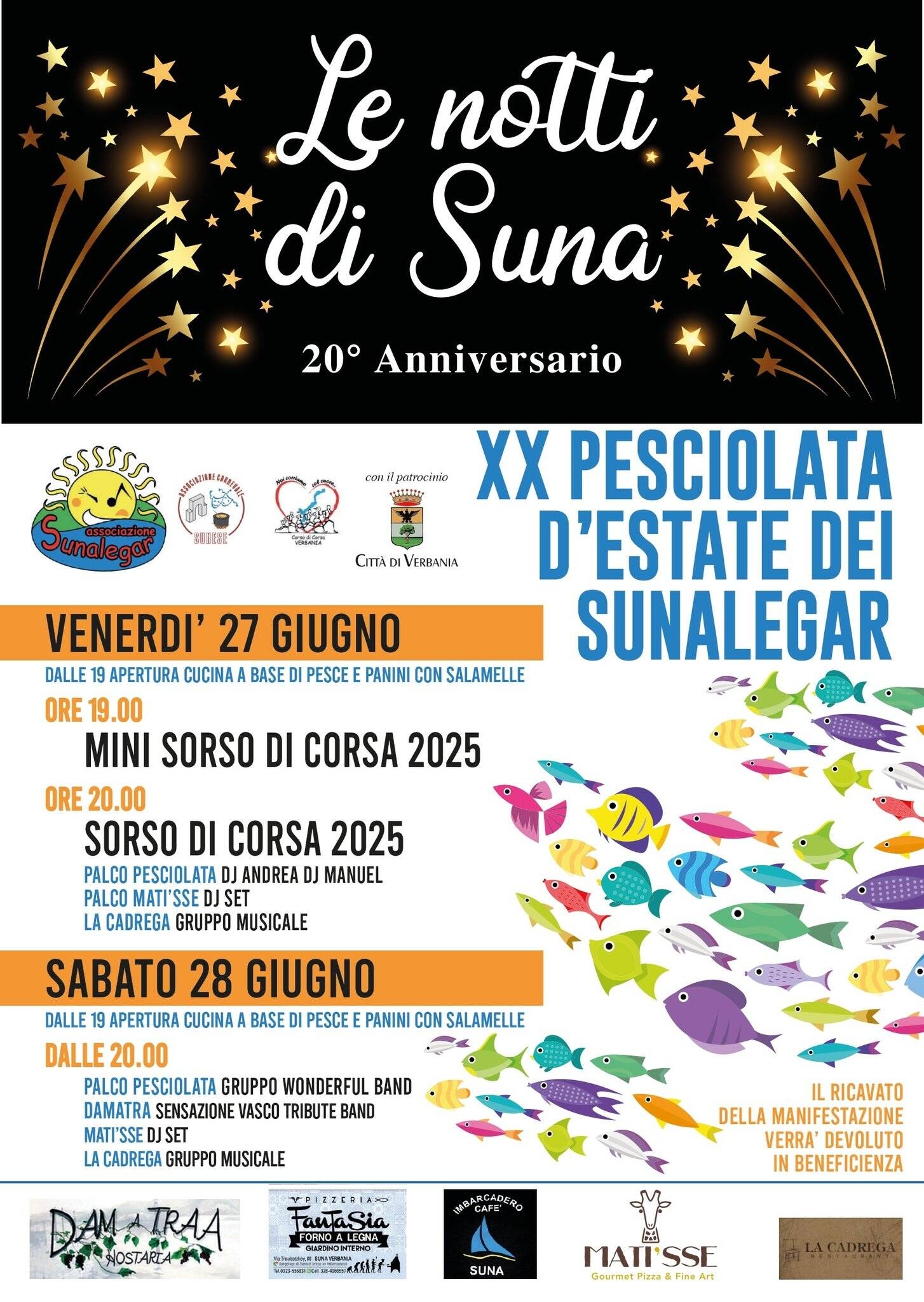 Immagine: Pesciolata giugno 2025