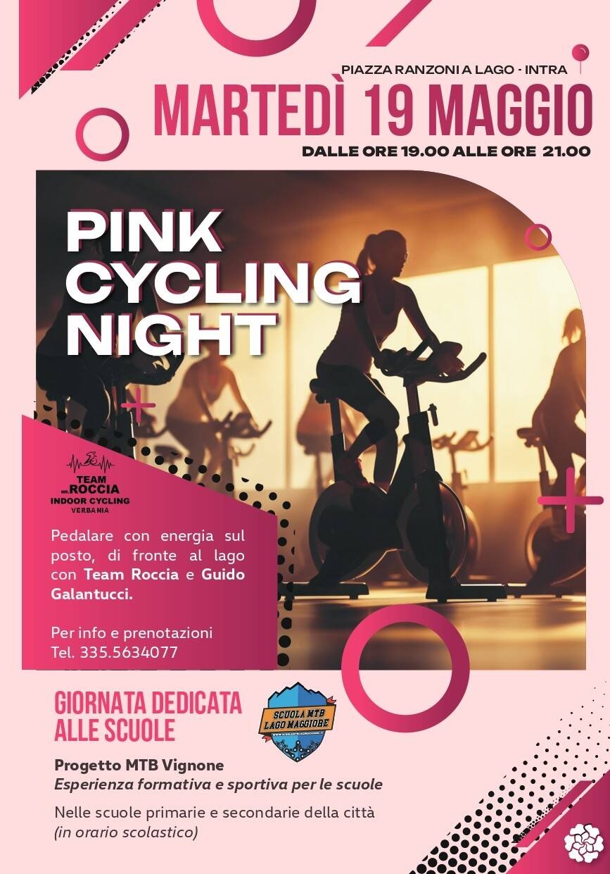 Immagine: pink cycling night