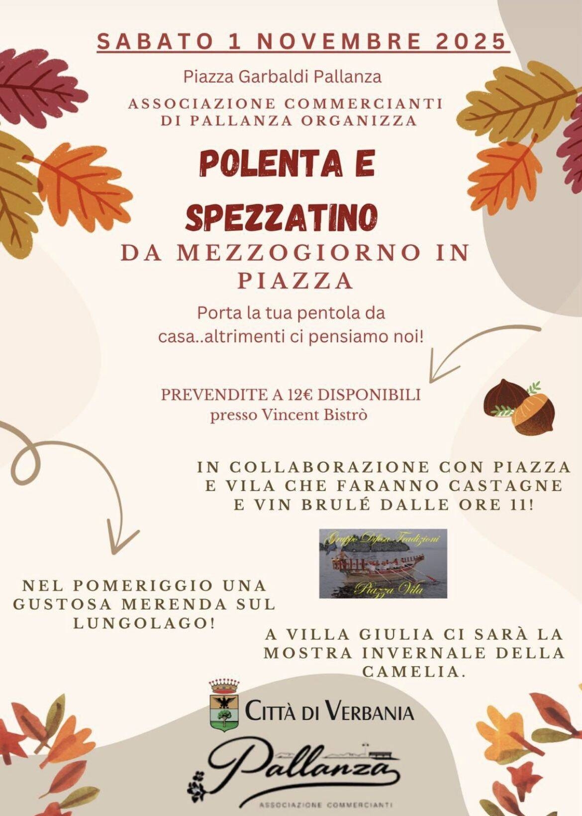 Polenta e spezzatino a Pallanza