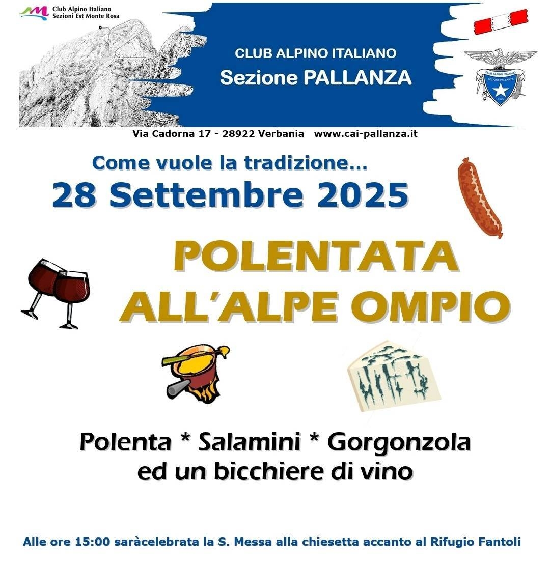 Polentata all'Alpe Ompio 