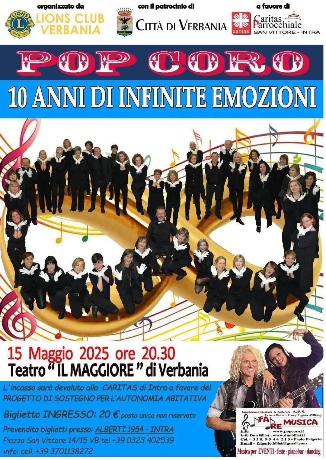 Pop Coro - 10 anni di infinite emozioni