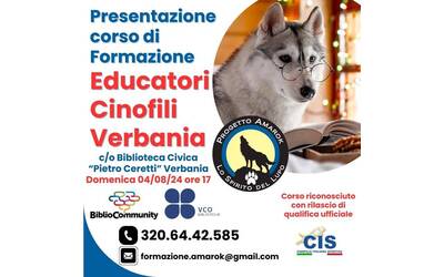 Immagine: Presentazione corso formazione educatori cinofili