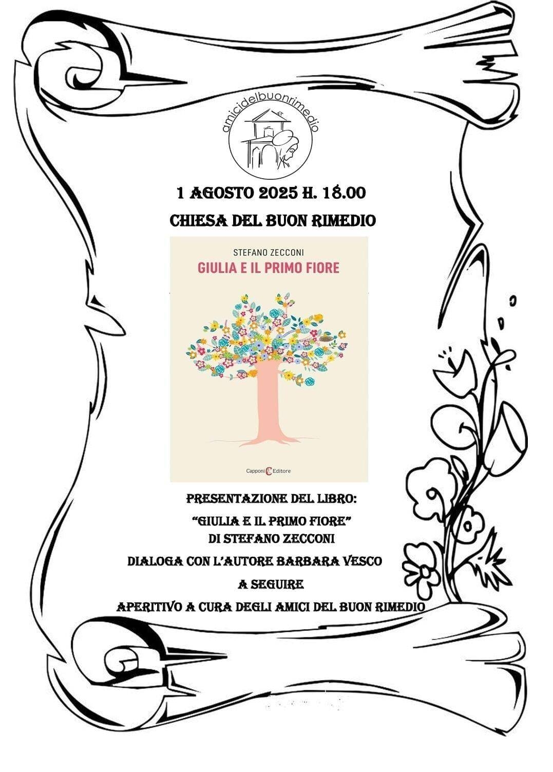 Presentazione del libro: "Giulia e il primo fiore"