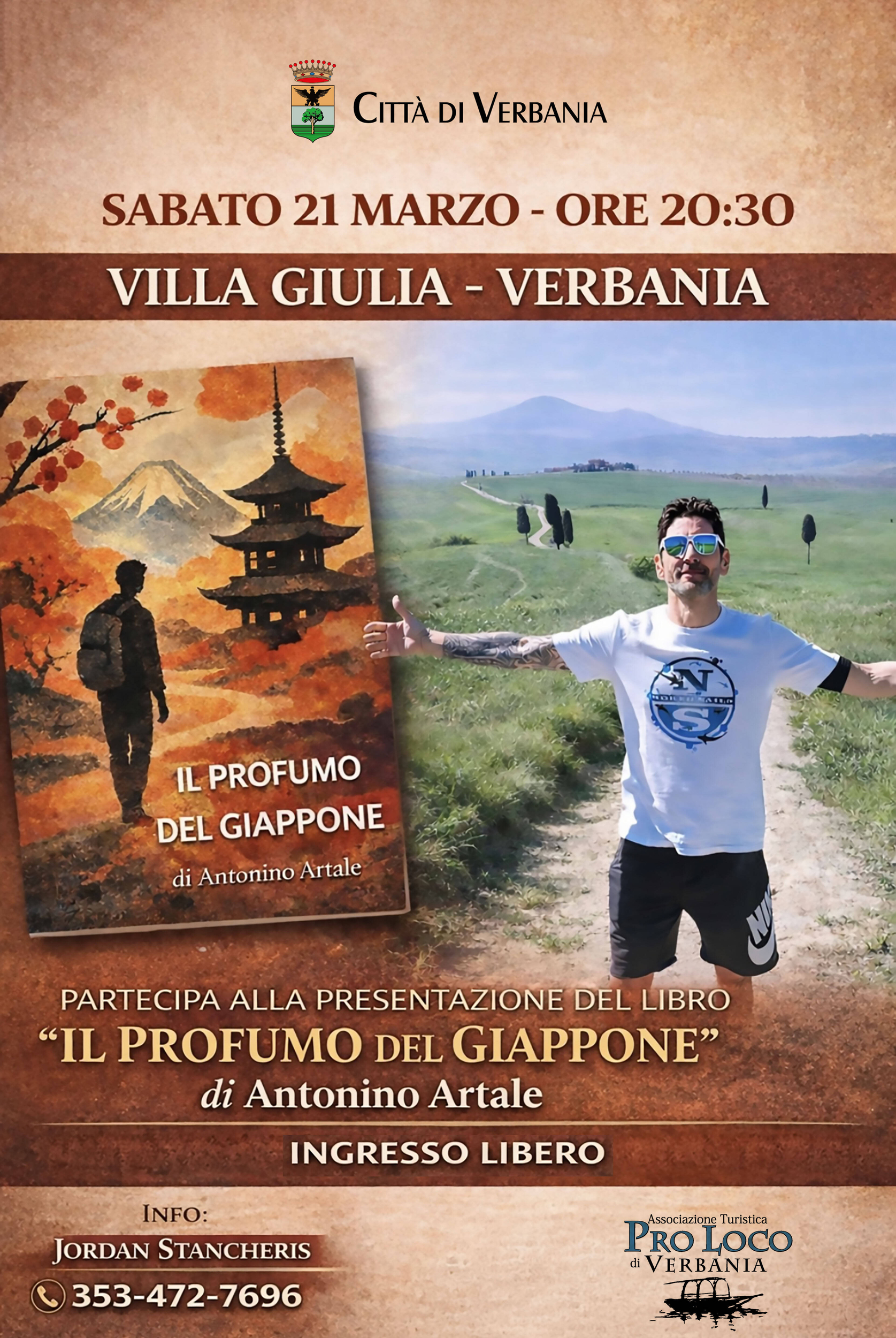 Presentazione del libro: Il profumo del Giappone