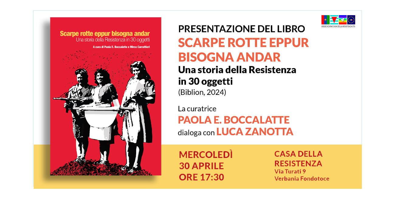Presentazione del libro: Scarpe rotte eppur bisogna andar
