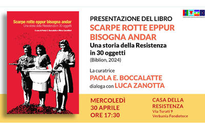 Presentazione del libro: Scarpe rotte eppur bisogna andar