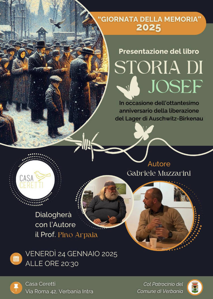 Presentazione del libro "Storia di Josef"