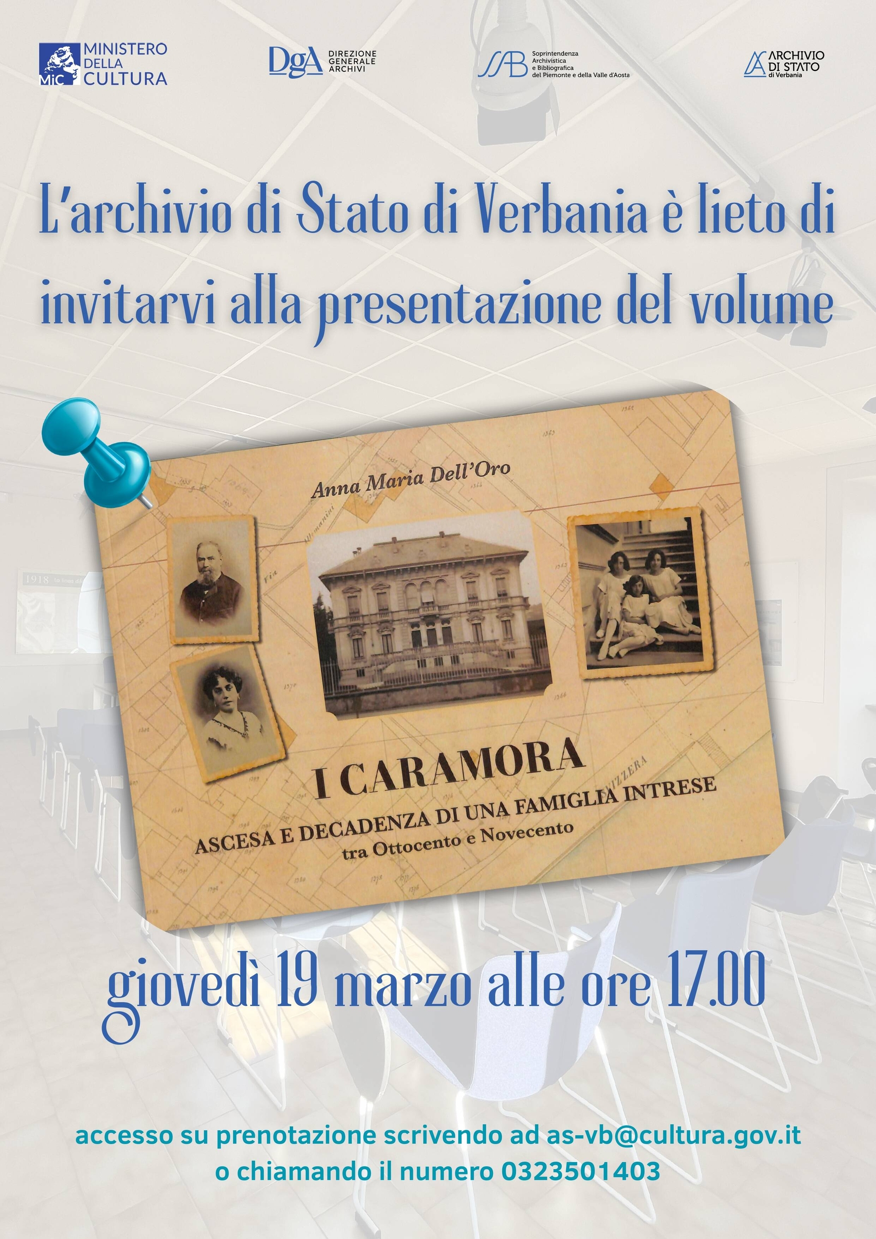 Presentazione del volume: I Caramora
