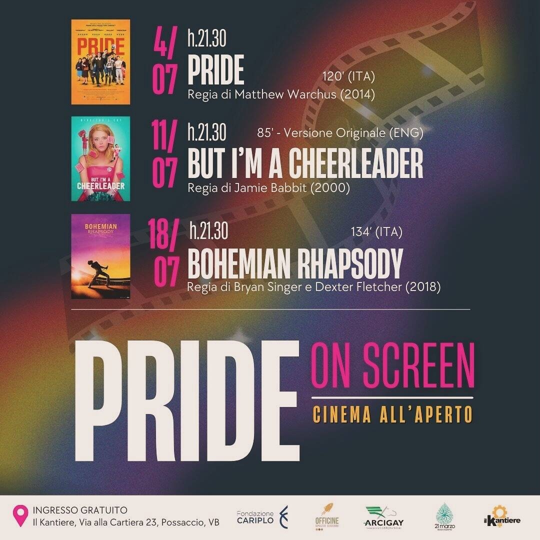 Immagine: Pride on screen