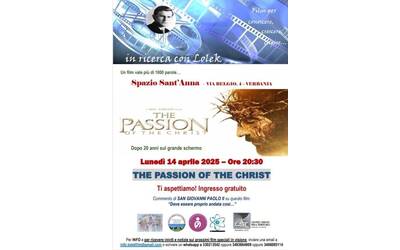 Proiezione del film "The passion of the Christ"