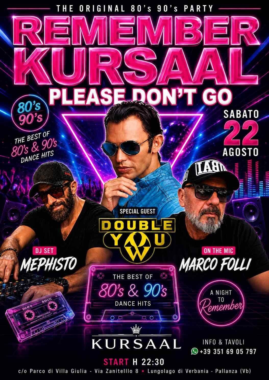 Immagine: REMEMBER KURSAAL 2026