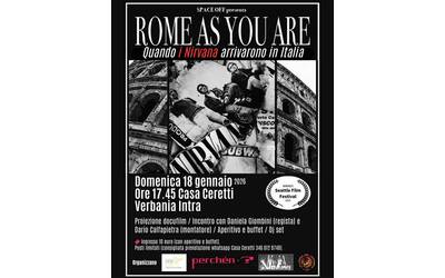 Rome as you are - Quando i Nirvana arrivarono in Italia