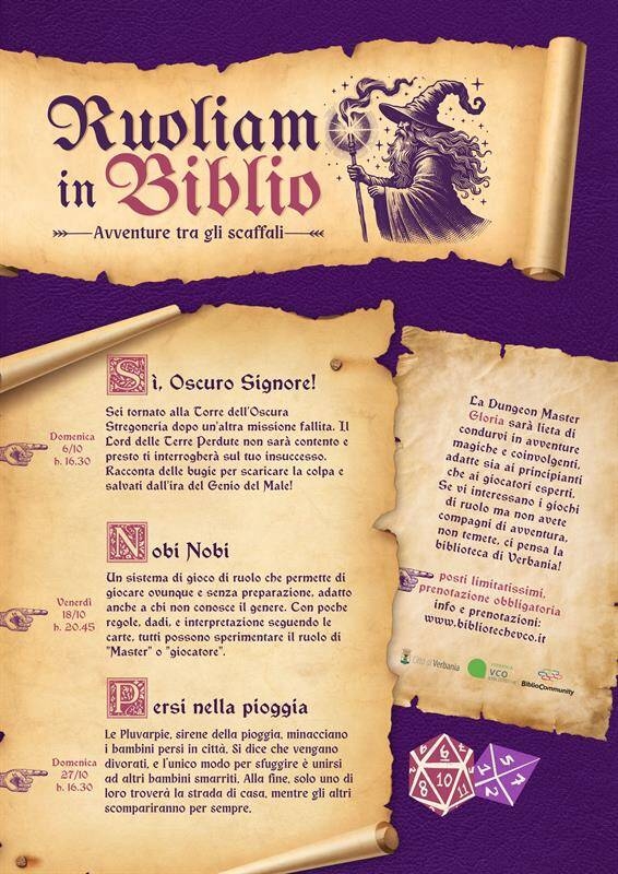Immagine: Ruoliamo in Biblio