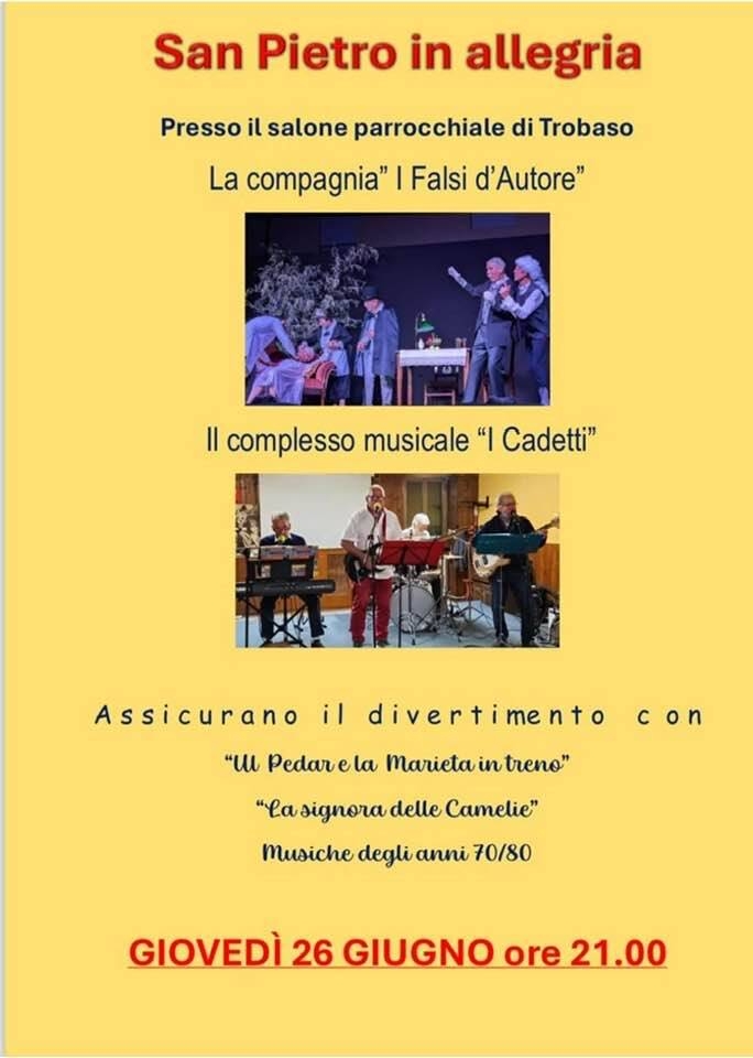 Immagine: San Pietro in allegria