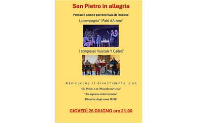 Immagine: San Pietro in allegria