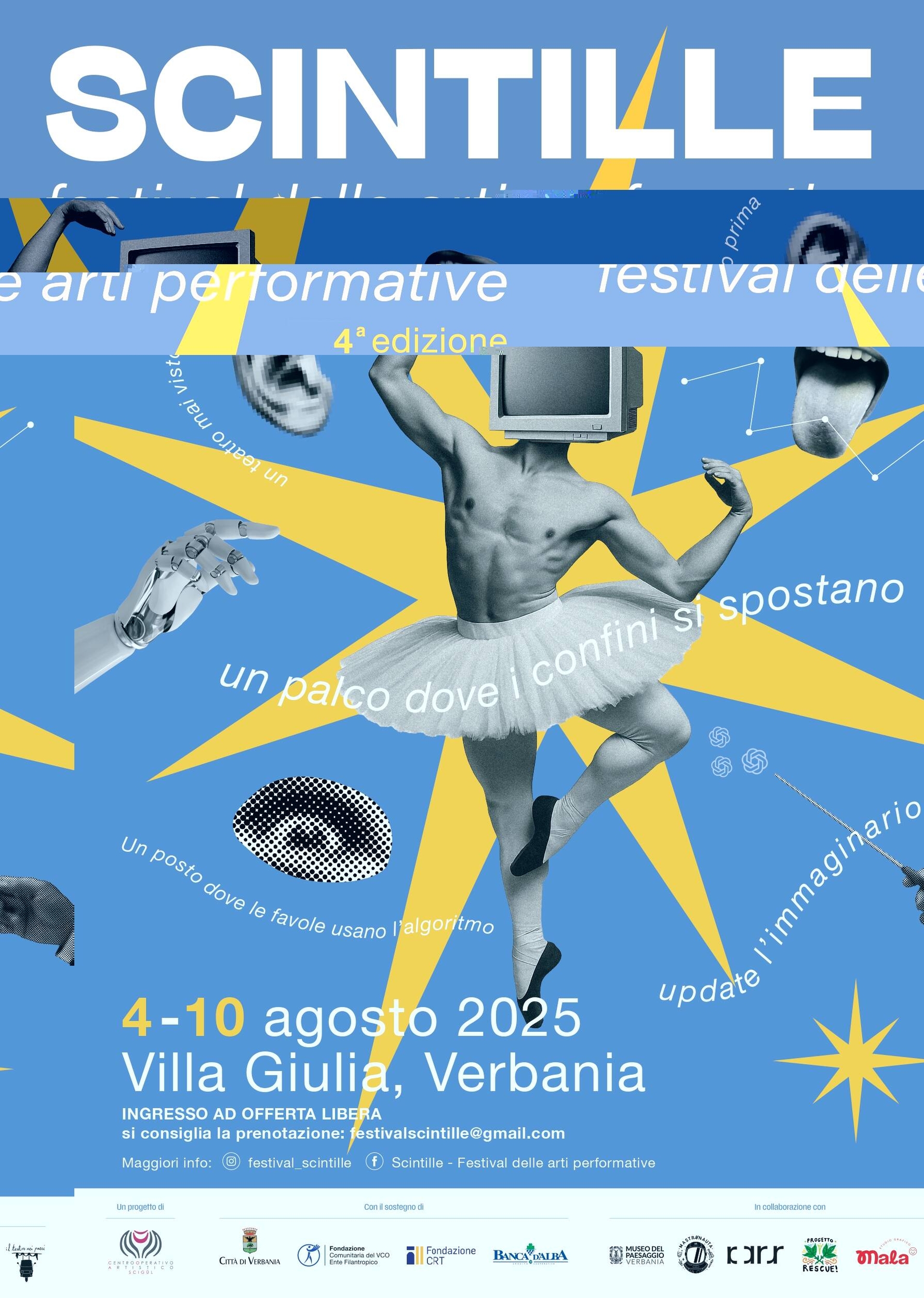 Immagine: SCINTILLE – Festival delle Arti Performative