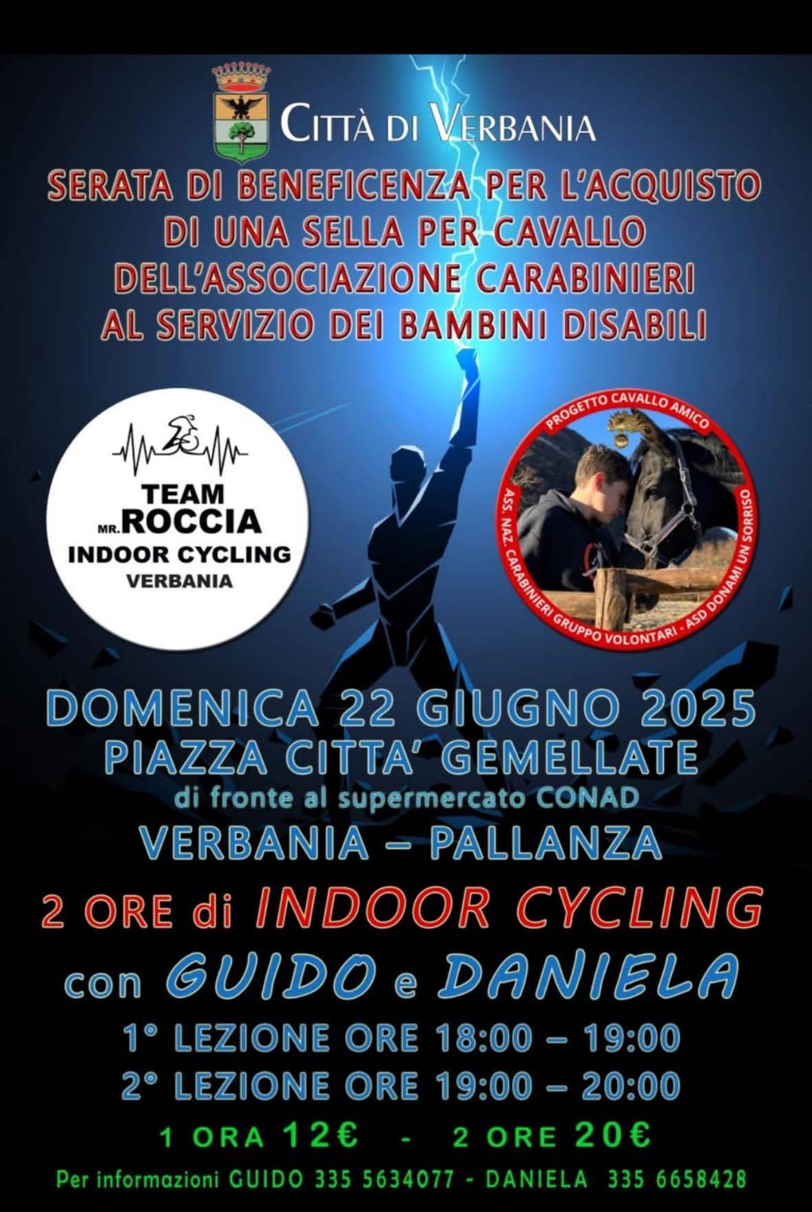 Serata di beneficenza "Spinning"