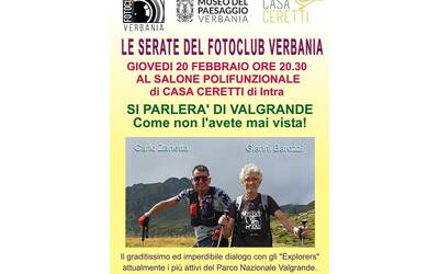 Serata Valgrande Fotoclub Verbania