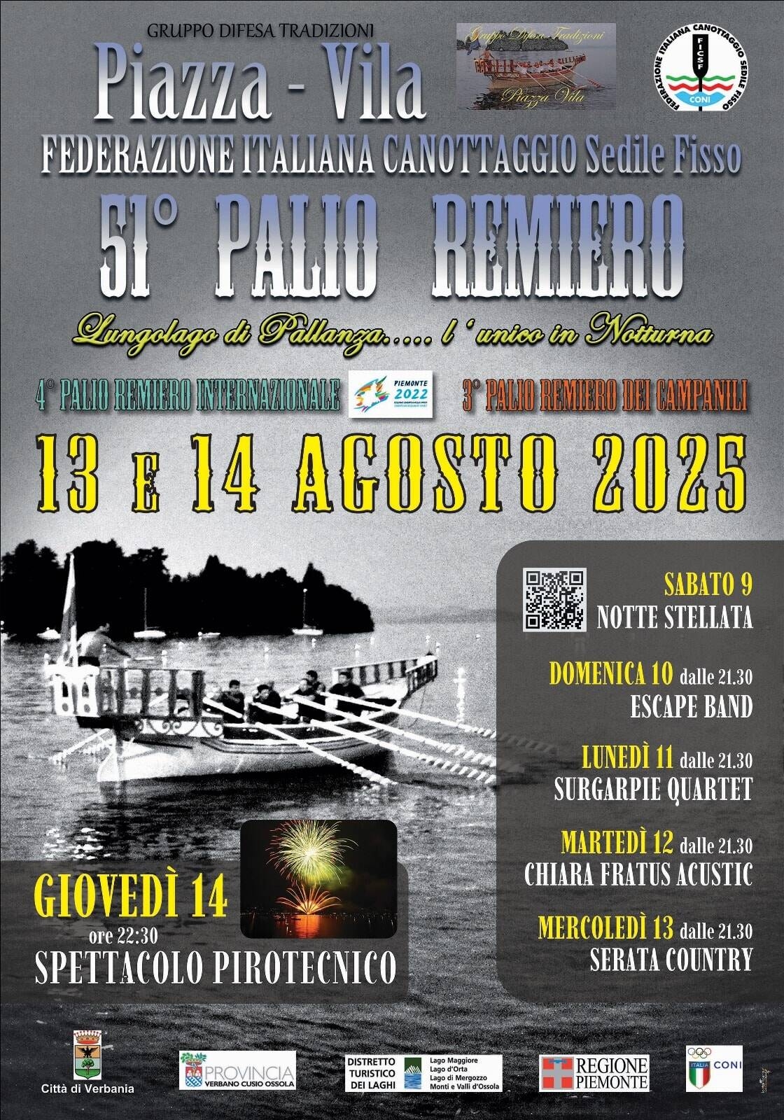 Settimana Palio Remiero 2025 