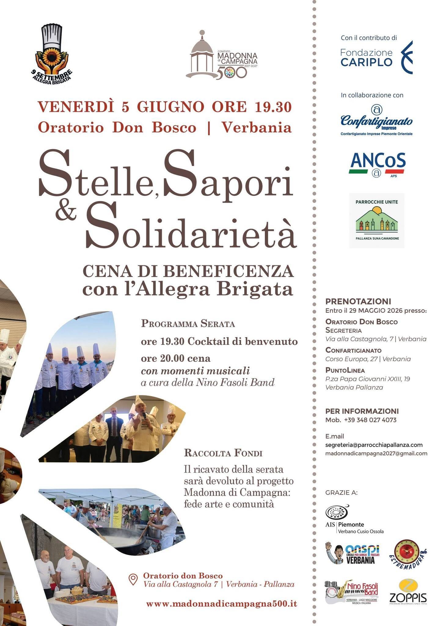 Immagine: STELLE, SAPORI E SOLIDARIETA'