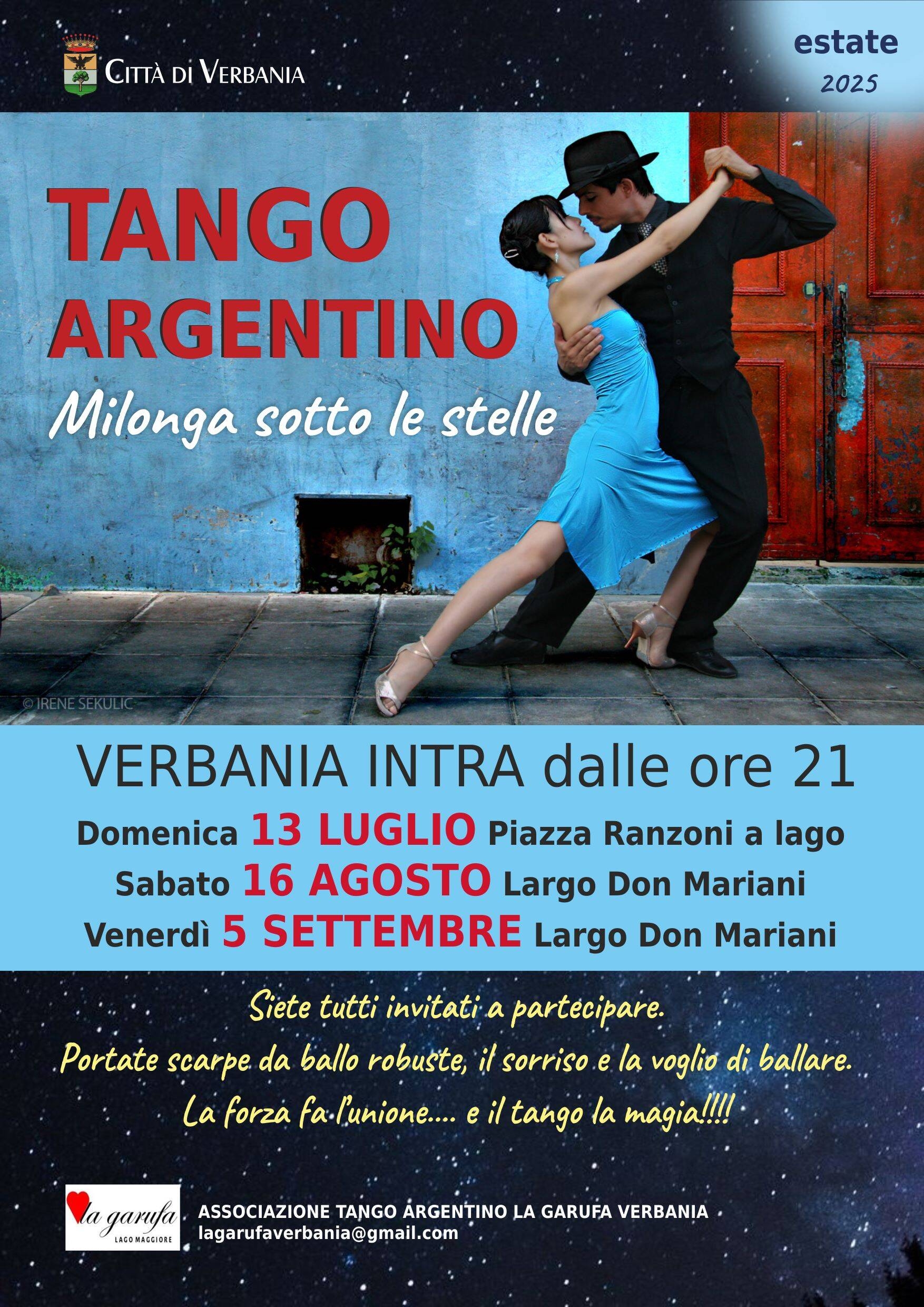 Tango Argentino - Milonga sotto le stelle