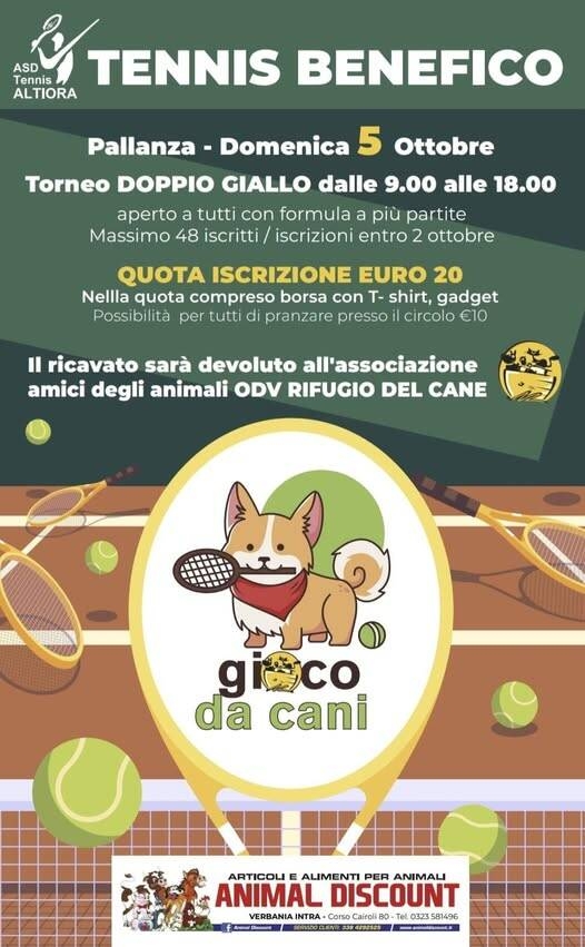 Immagine: TENNIS BENEFICO