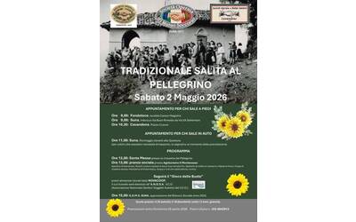 Immagine: Tradizionale salita al Pellegrino