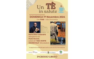 Immagine: un te' in salute novembre 2024
