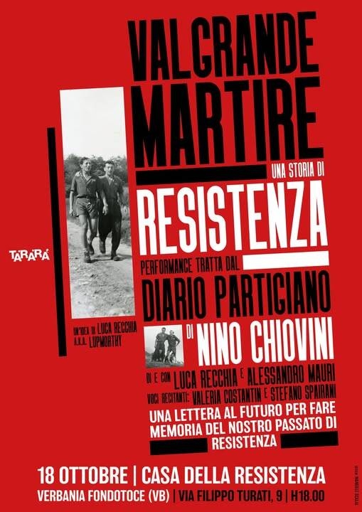Immagine: Valgrande Martire. Una storia di Resistenza