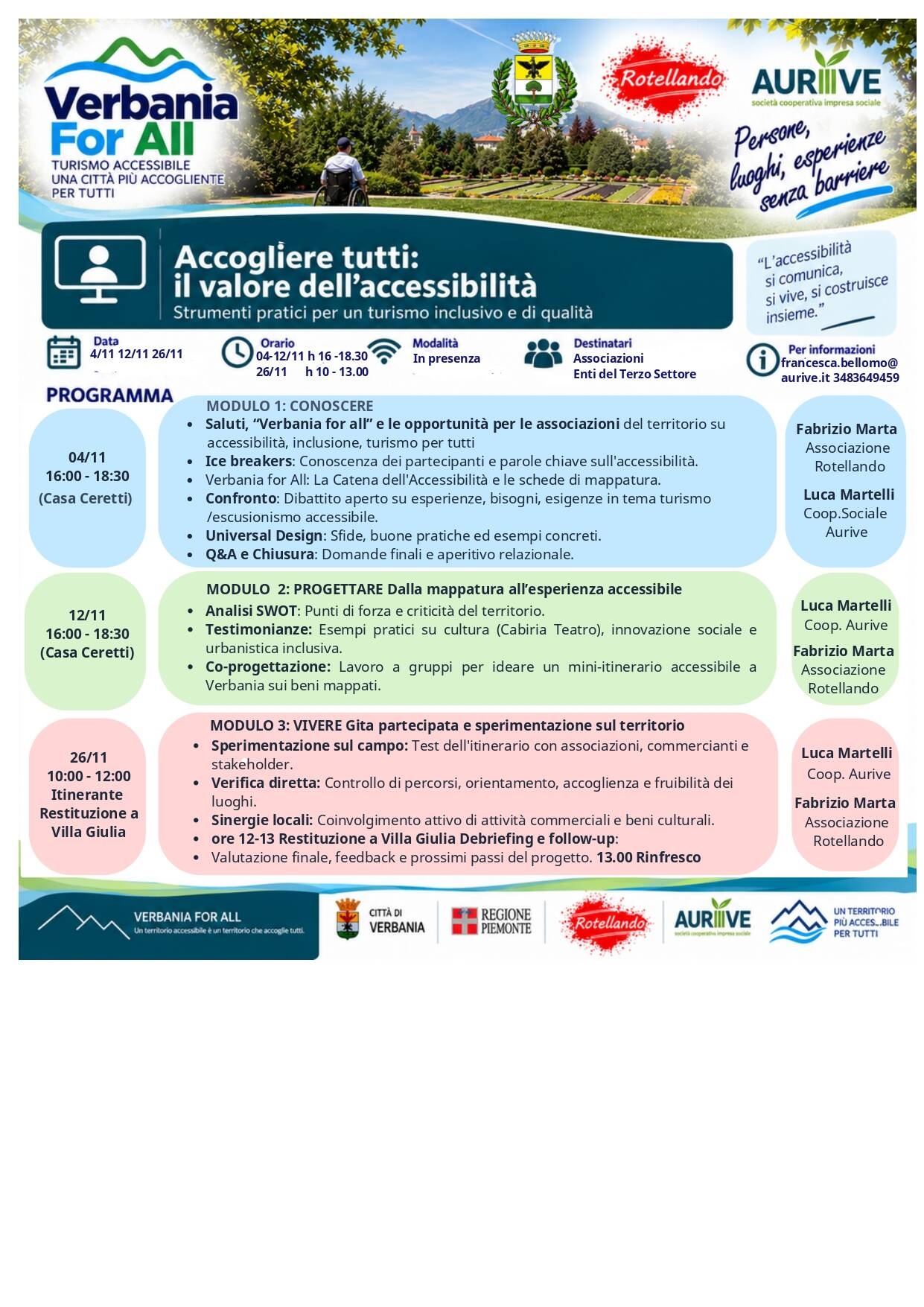 Immagine: VERBANIA FOR ALL